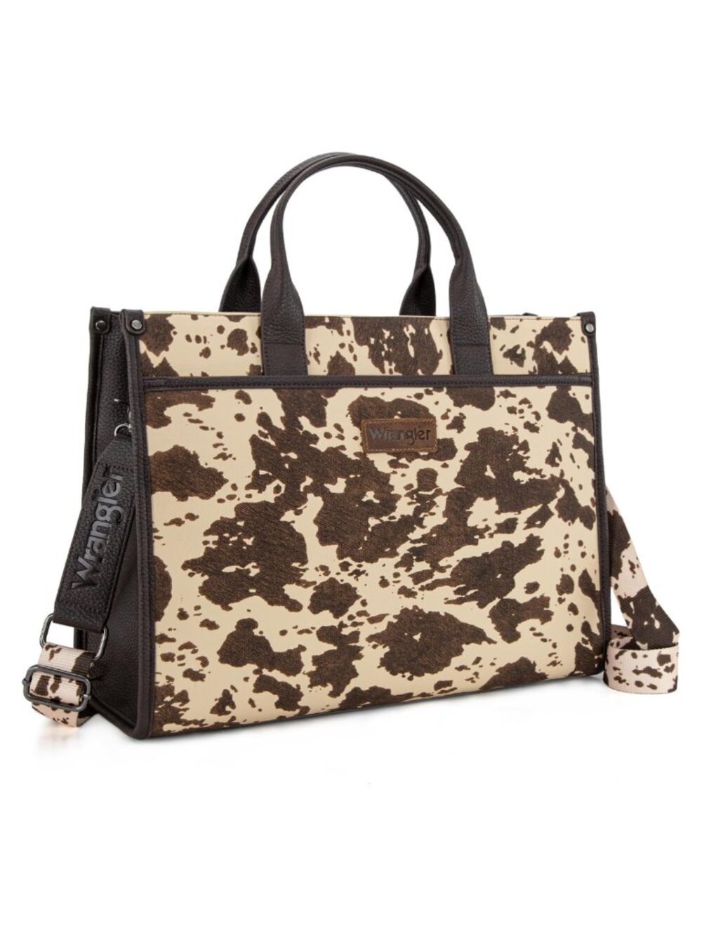 Faux Leather Laptop Tote Bag Women 15.6 Inch Work Briefcase with Adjustable